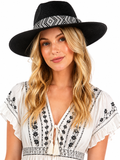 Pagosa Springs Black Straw Sun Hat