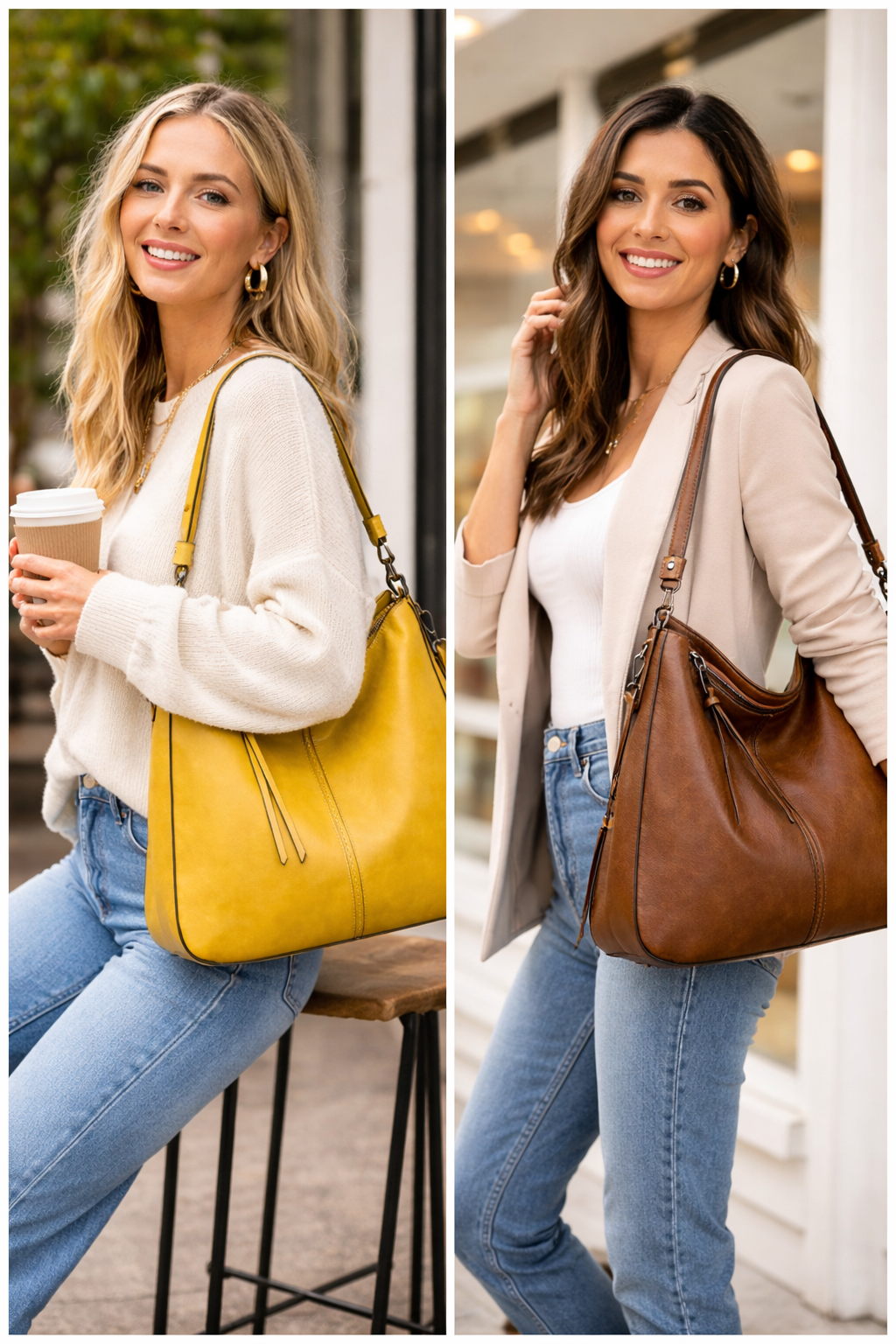 Slouch Boho Bag Collection-Multiple Color Options