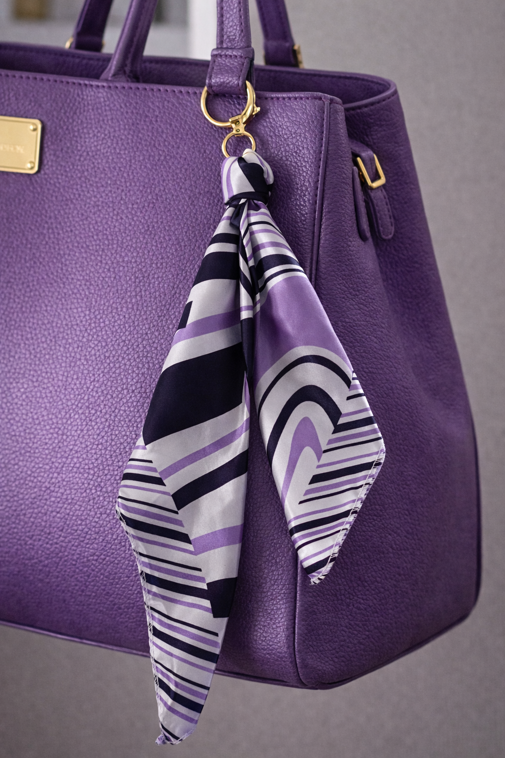 "She Said" Scarf Bag Charm