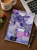 Faith Over Fear Inspirational Spiral Notebook