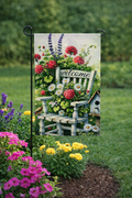 Country Garden Chair Flag