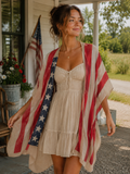 Stars & Stripes Summer Kimono
