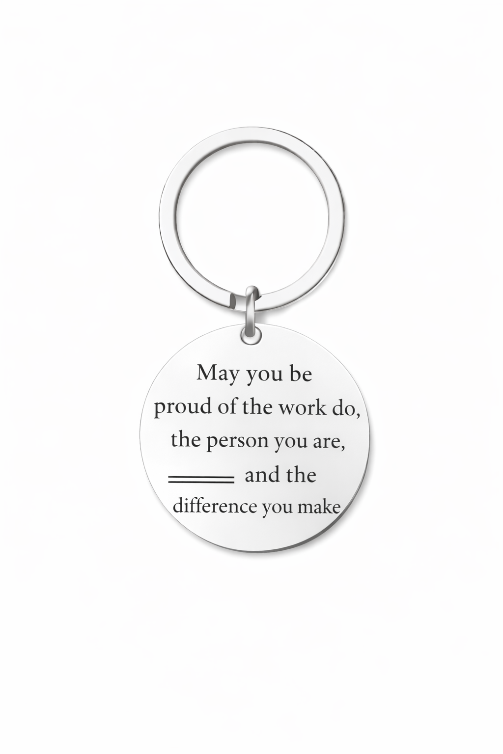 Words of Affirmation Keychains-Multiple choices