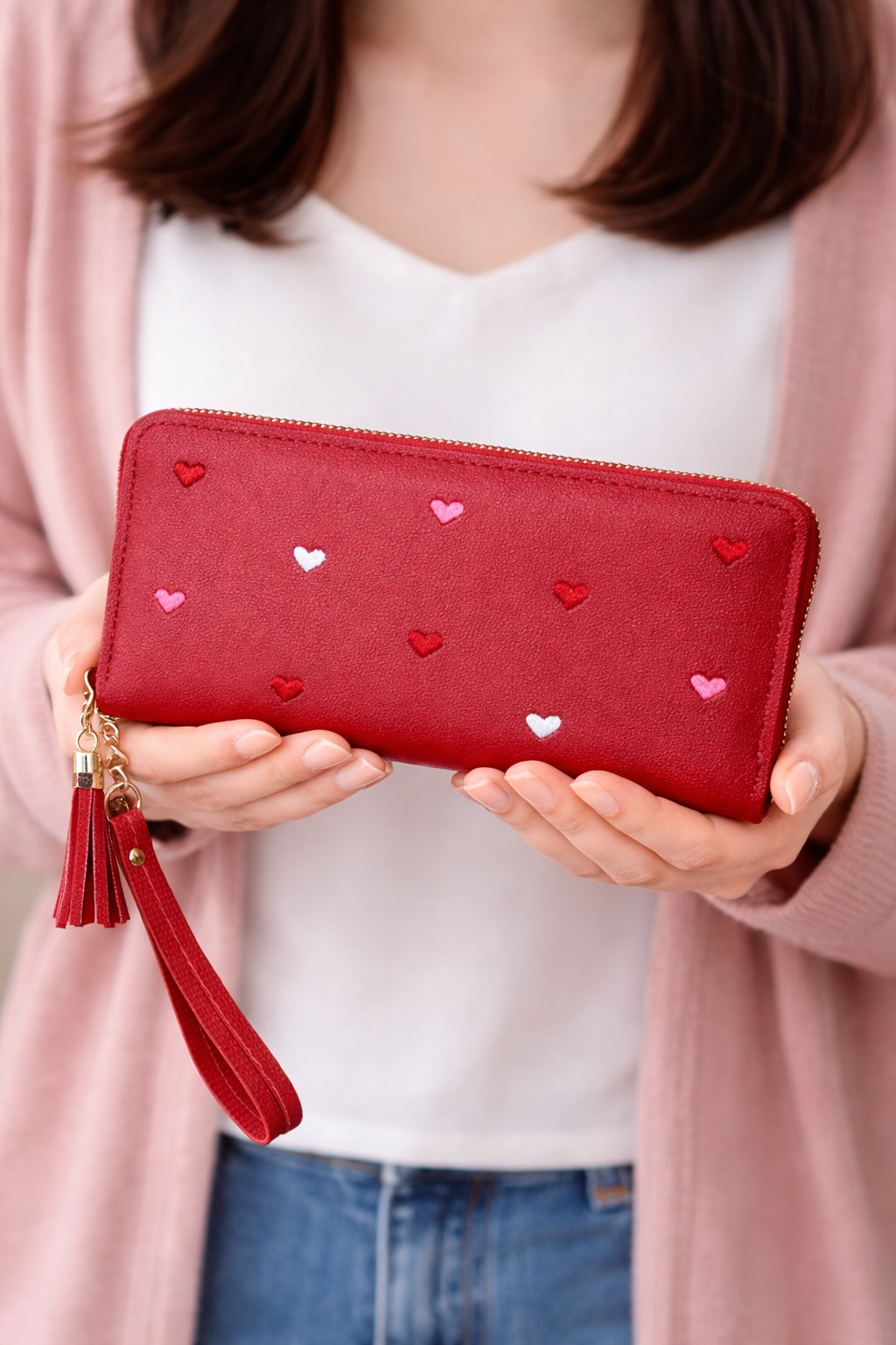 Lived&Loved Wallet-Red