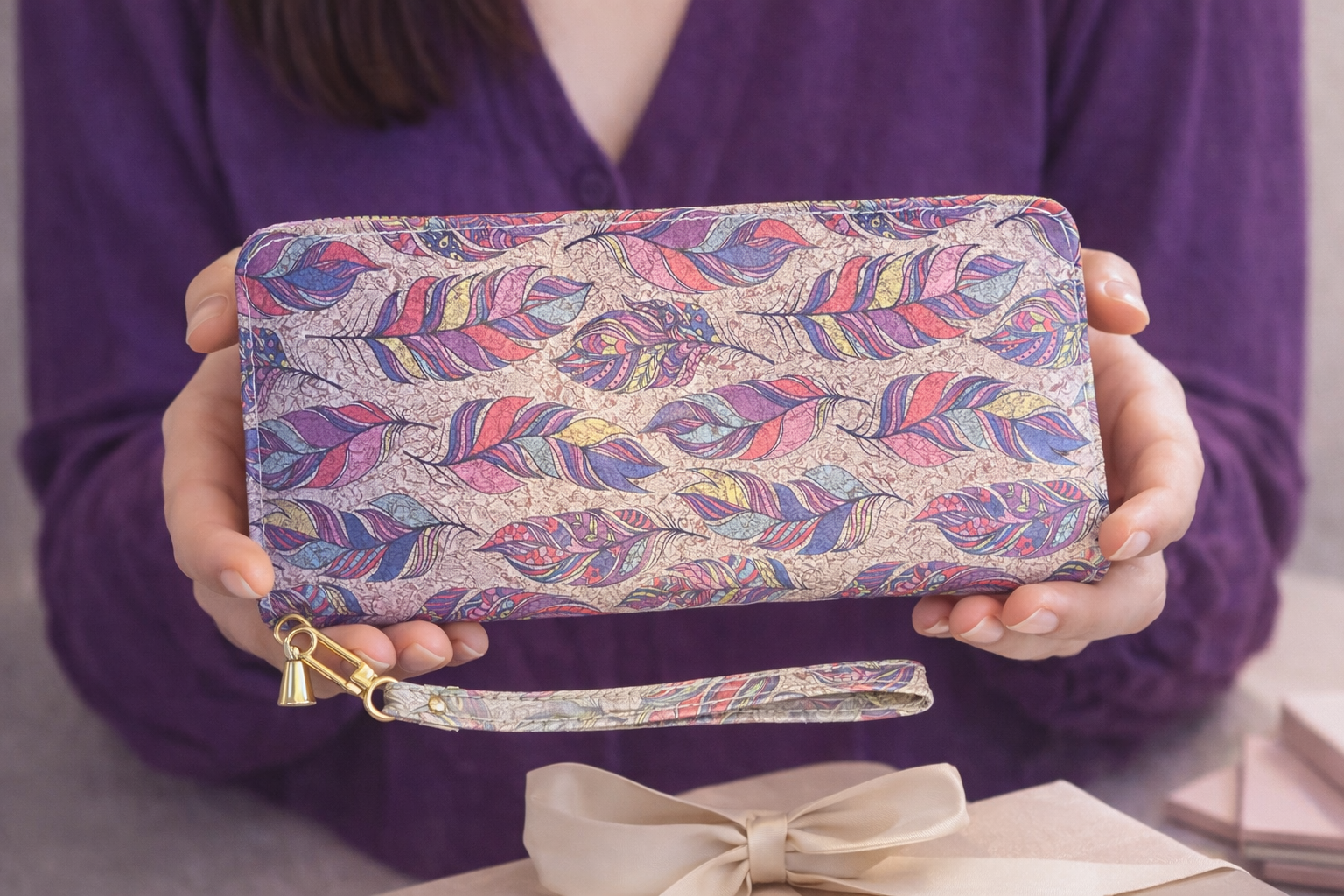 Feather Chic Wallet