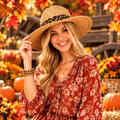 Tulum Adventure Taupe Straw Sun Hat