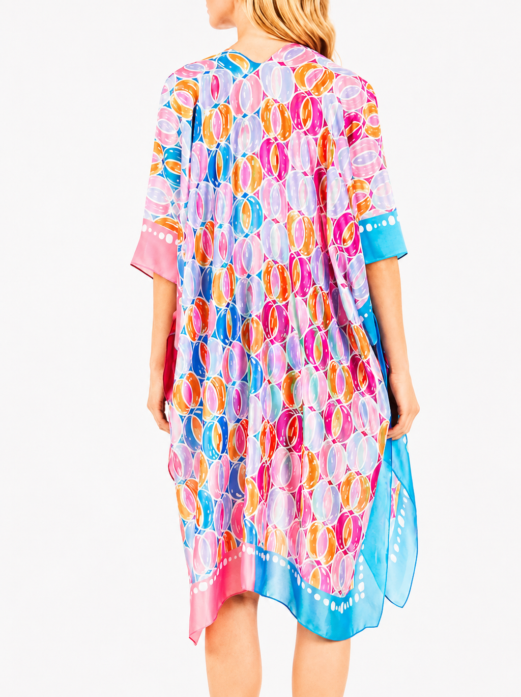 Blue Skies & Pink Dream Kimono