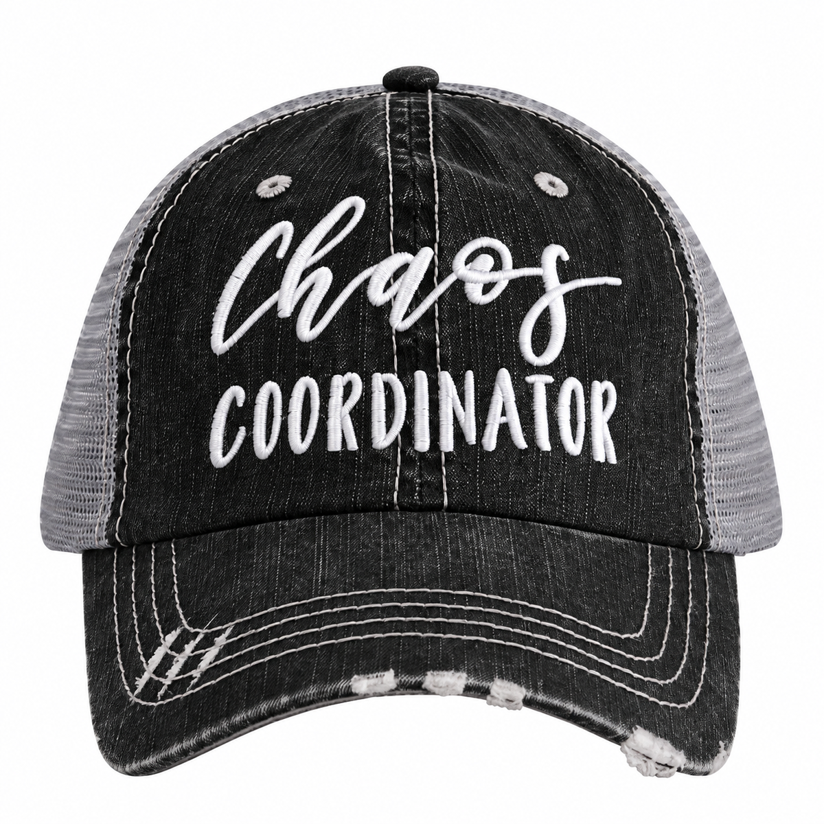 Chaos Coordinator Trucker hat -Gray