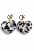 Puffy Heart Bag Charm Collection-Multiple Color Choices