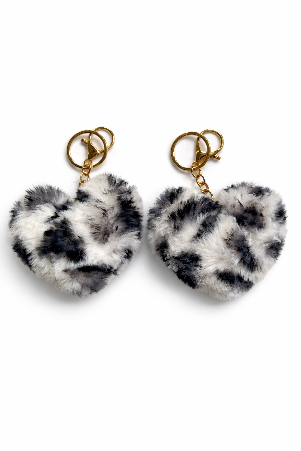 Puffy Heart Bag Charm Collection-Multiple Color Choices