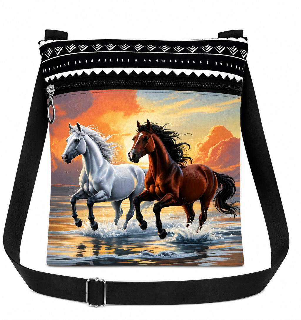 Casual 2D Flat Print Crossbody Bag-Multiple Options