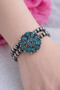 Turquoise Bloom Bracelet