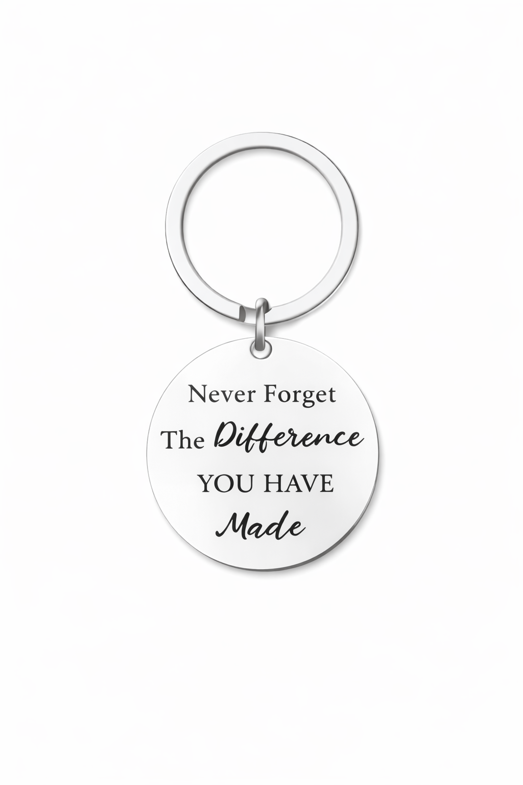 Words of Affirmation Keychains-Multiple choices
