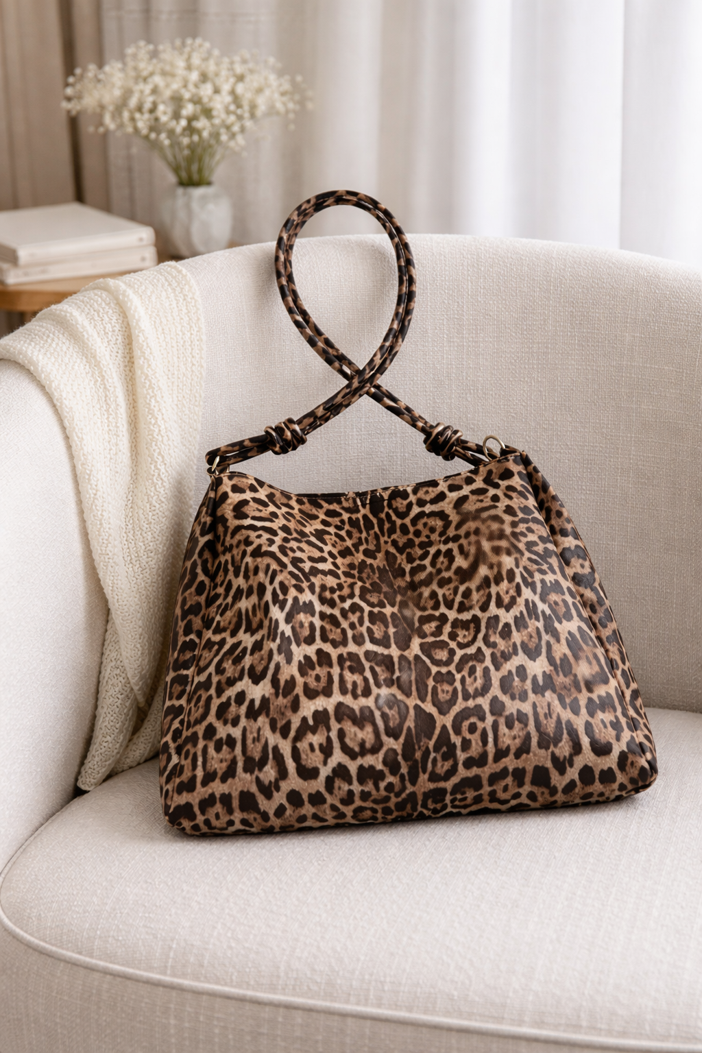 Sunday Stroll Leopard Bag
