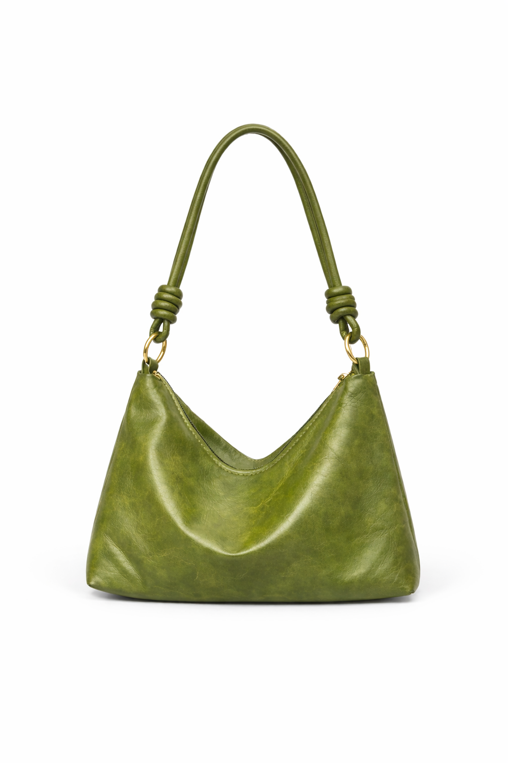 Boho Shoulder Bag with Woven Strap – Slouchy Hobo Style Handbag-Multiple colors