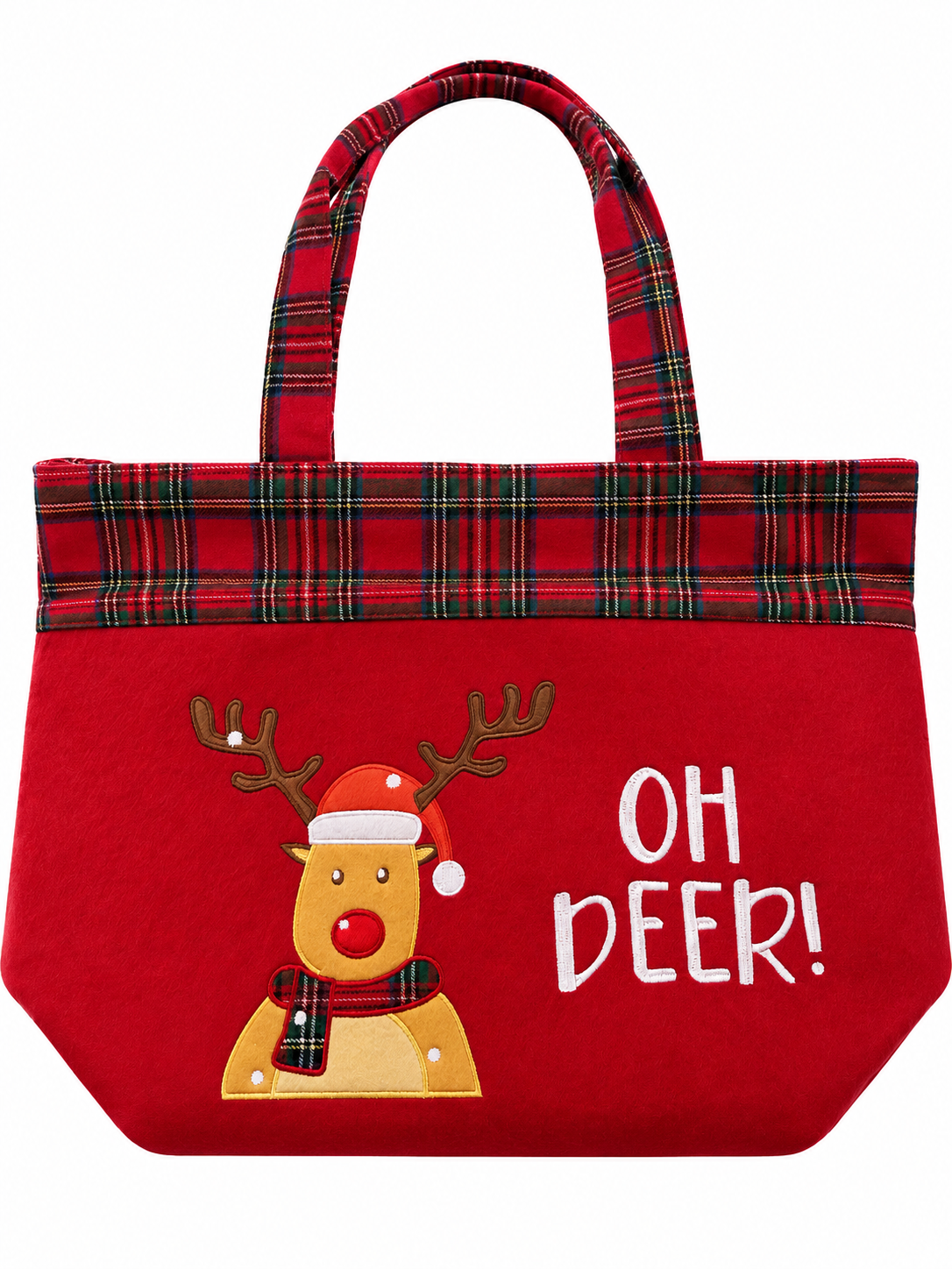Merry & Plaid Holiday Totes
