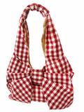 Midnight Picnic Bow Shoulder Bag