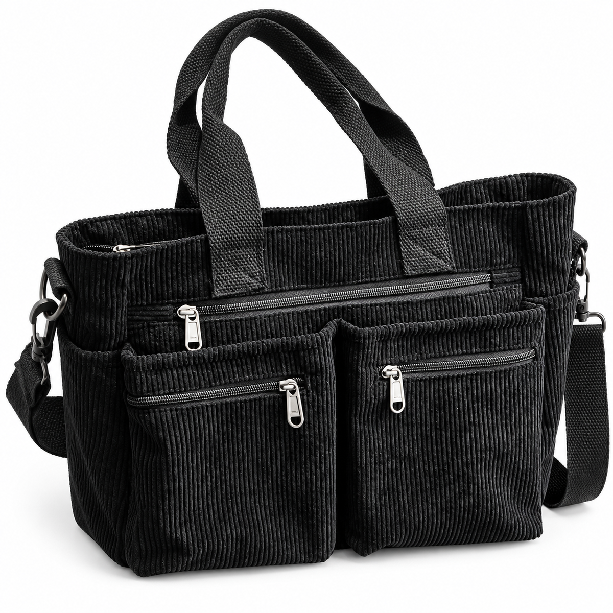 Everyday Organized Corduroy Handbag/Tote bag