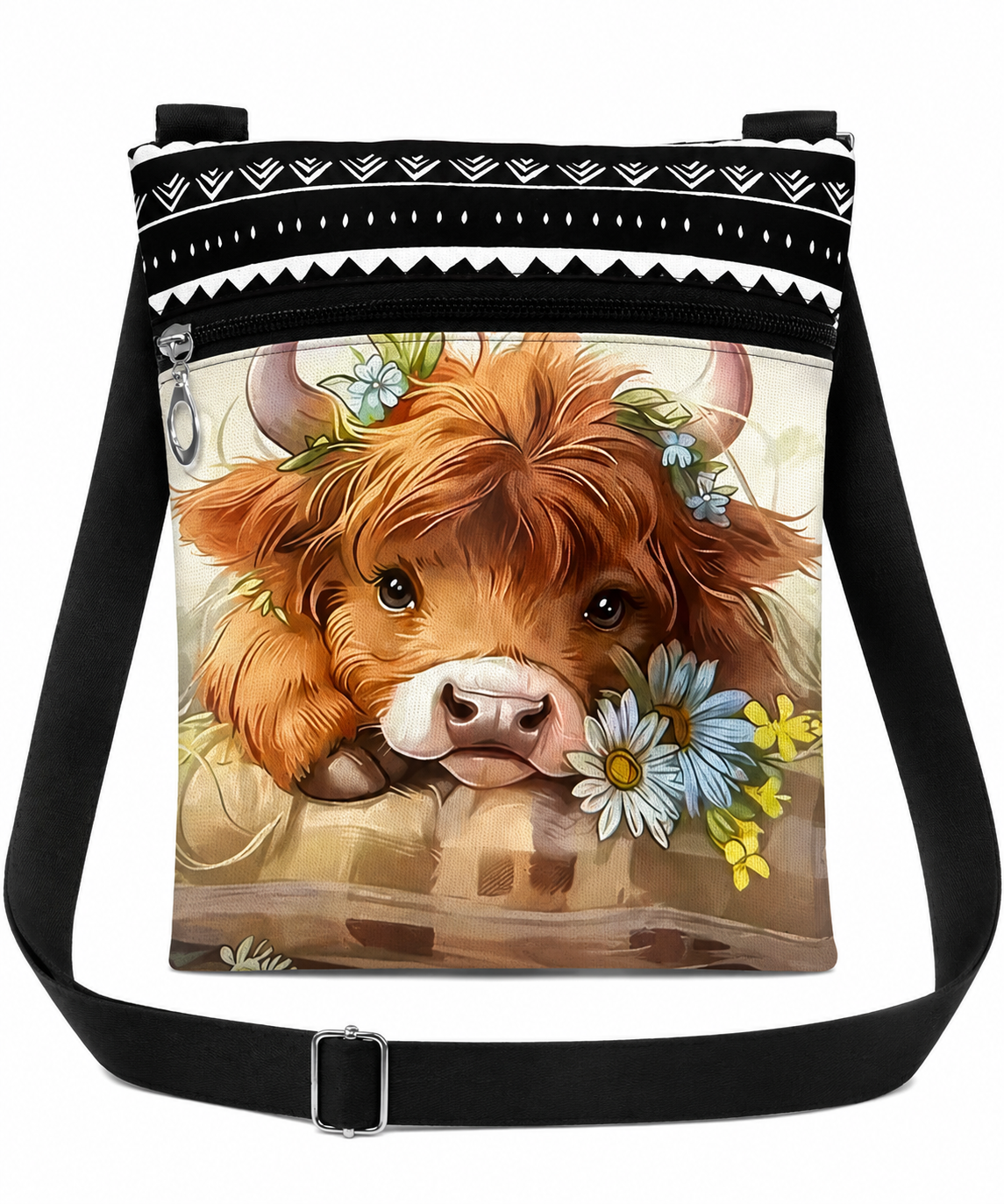 Casual 2D Flat Print Crossbody Bag-Multiple Options