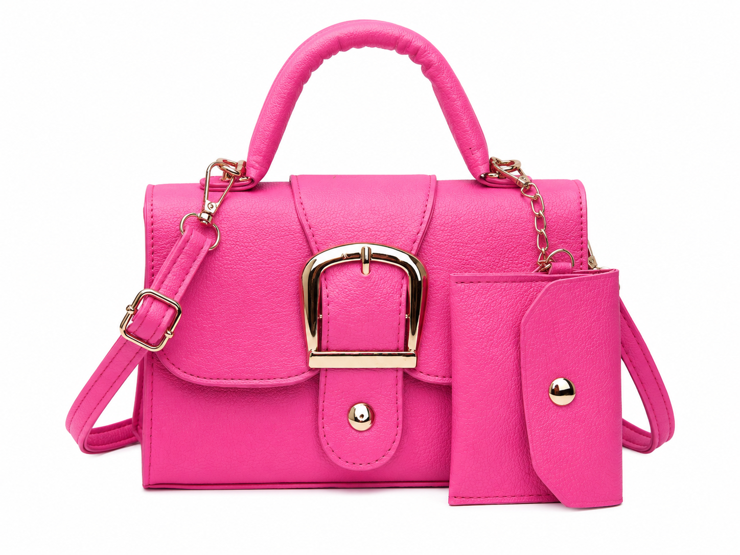 Mini Buckle Crossbody Purse Collection-Multiple Color Choices