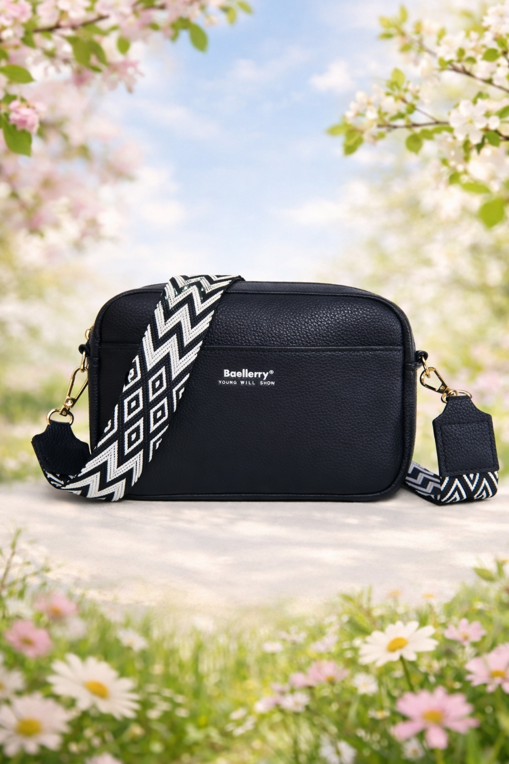 Blossom Breeze Crossbody Bag for Women-Multiple Color Options
