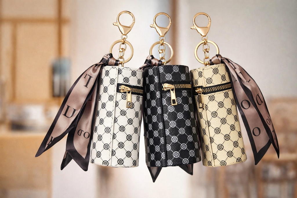 Luxe Little Carryall Keychain Collection-Multiple Color choices