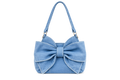 Denim Bow Handbag