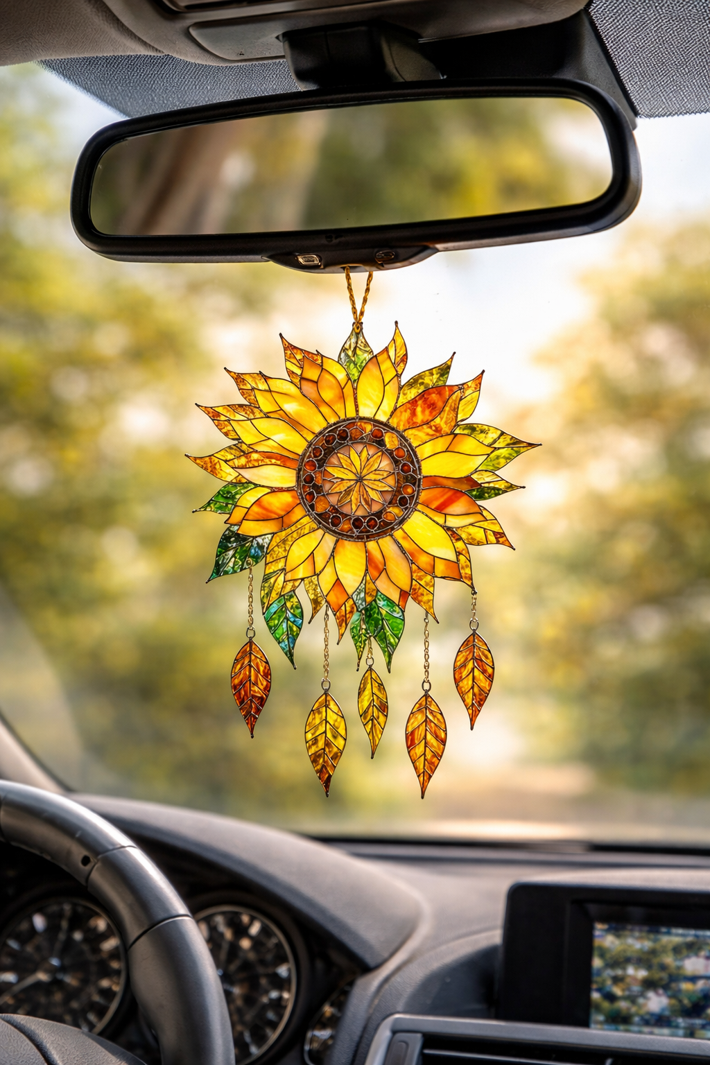"MINI" Sunflower Dreamcatcher SunCatcher