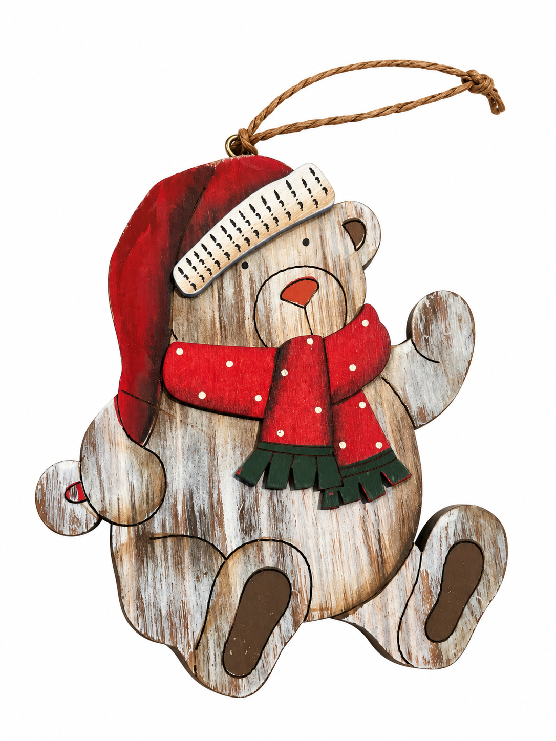 Beary Merry Christmas Ornaments-Multiple Style Options