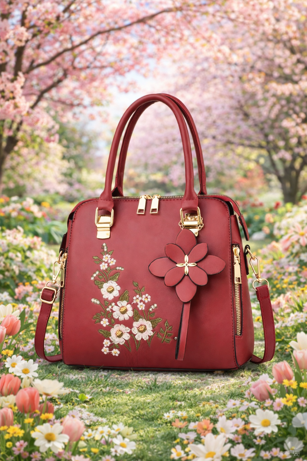 Cherry Blossom Handbag