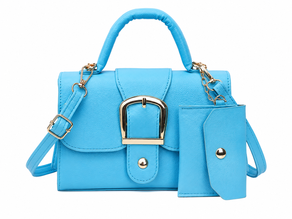 Mini Buckle Crossbody Purse Collection-Multiple Color Choices