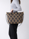 Diamond Print Tote Bag