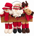 Happy Holidays Christmas Friends Wall Hanging