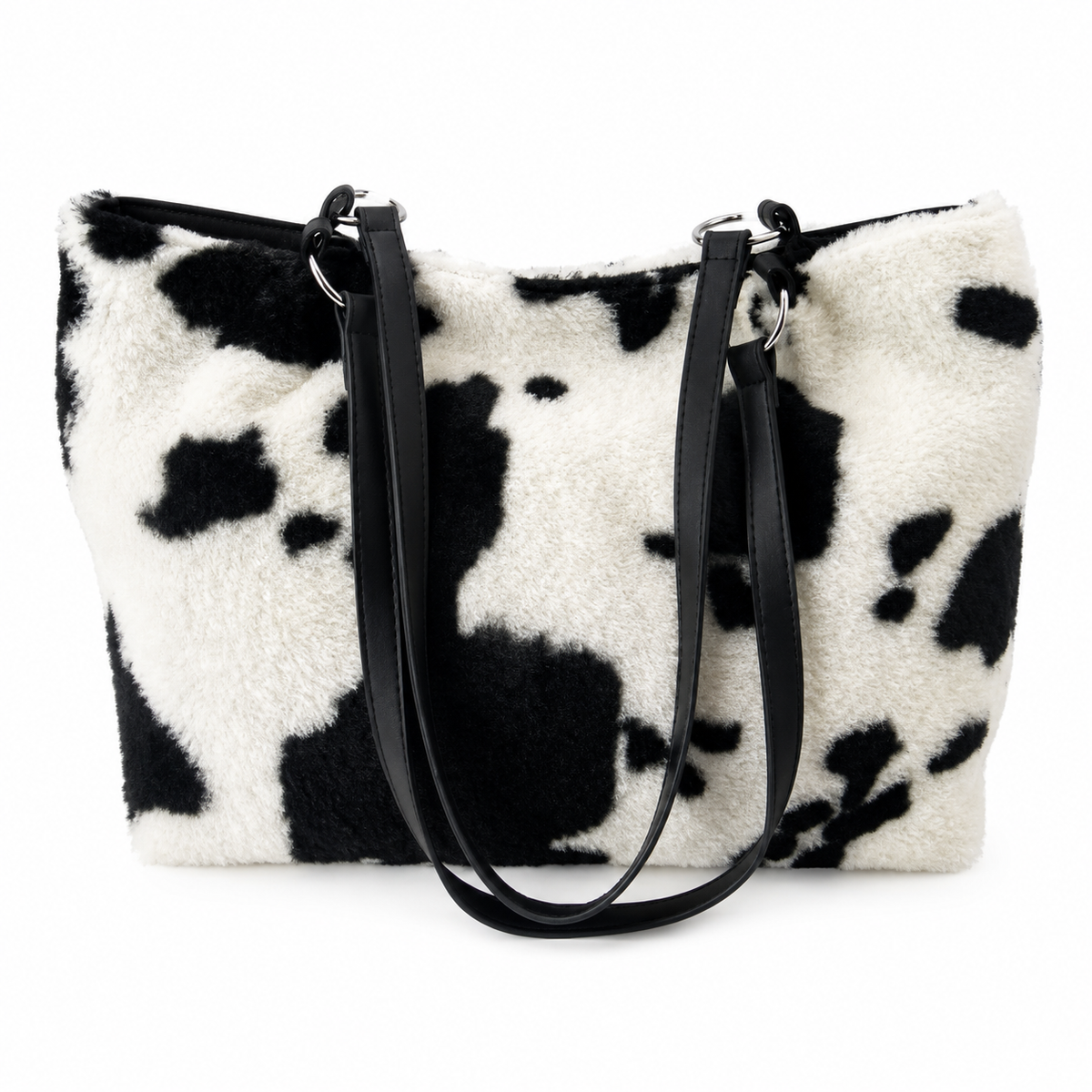 Country Chic Cow-Print Shoulder Bag