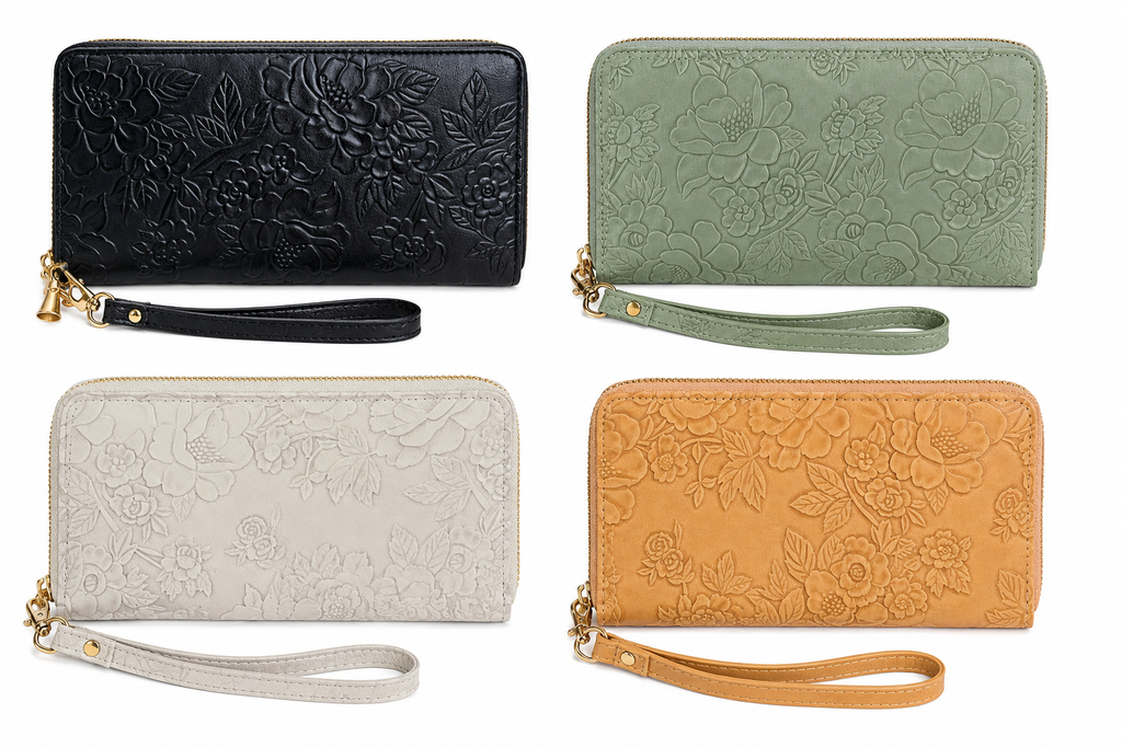 Floral ALL Over Wallet-Multiple Color Options