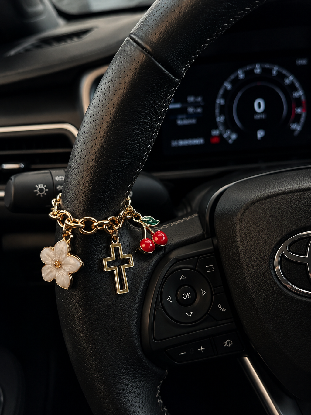 Steering Wheel Charm-Fun Car Accessory Collection-Multiple Choices available