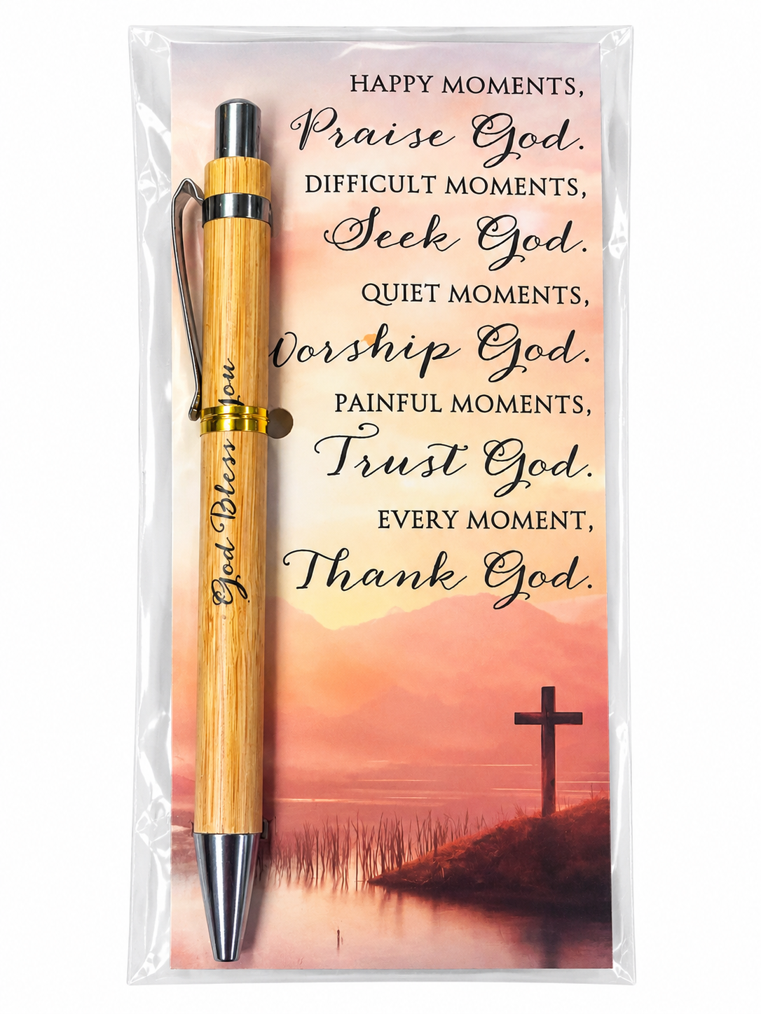Every Moment with God Card & Pen Gift Set