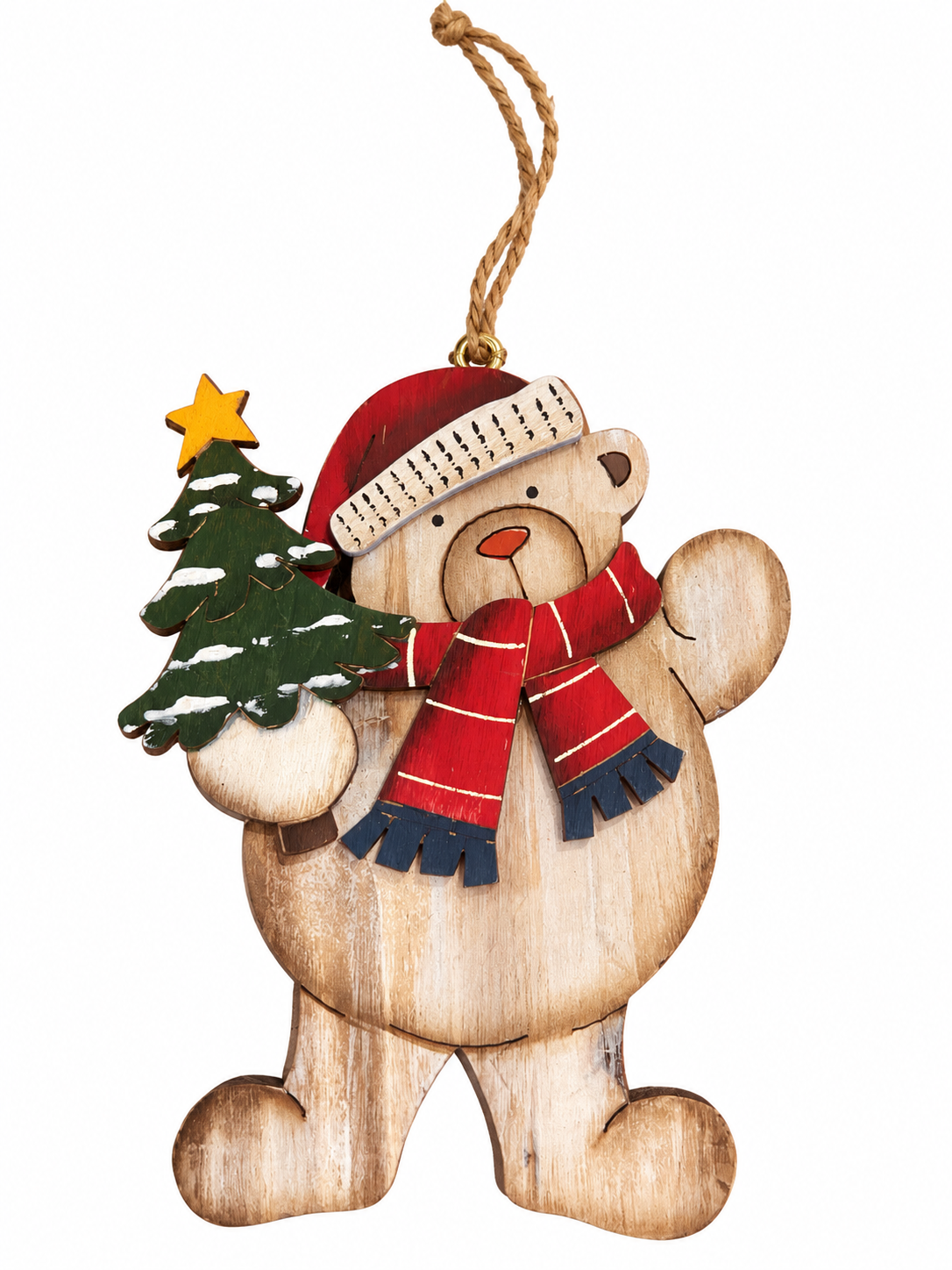 Beary Merry Christmas Ornaments-Multiple Style Options