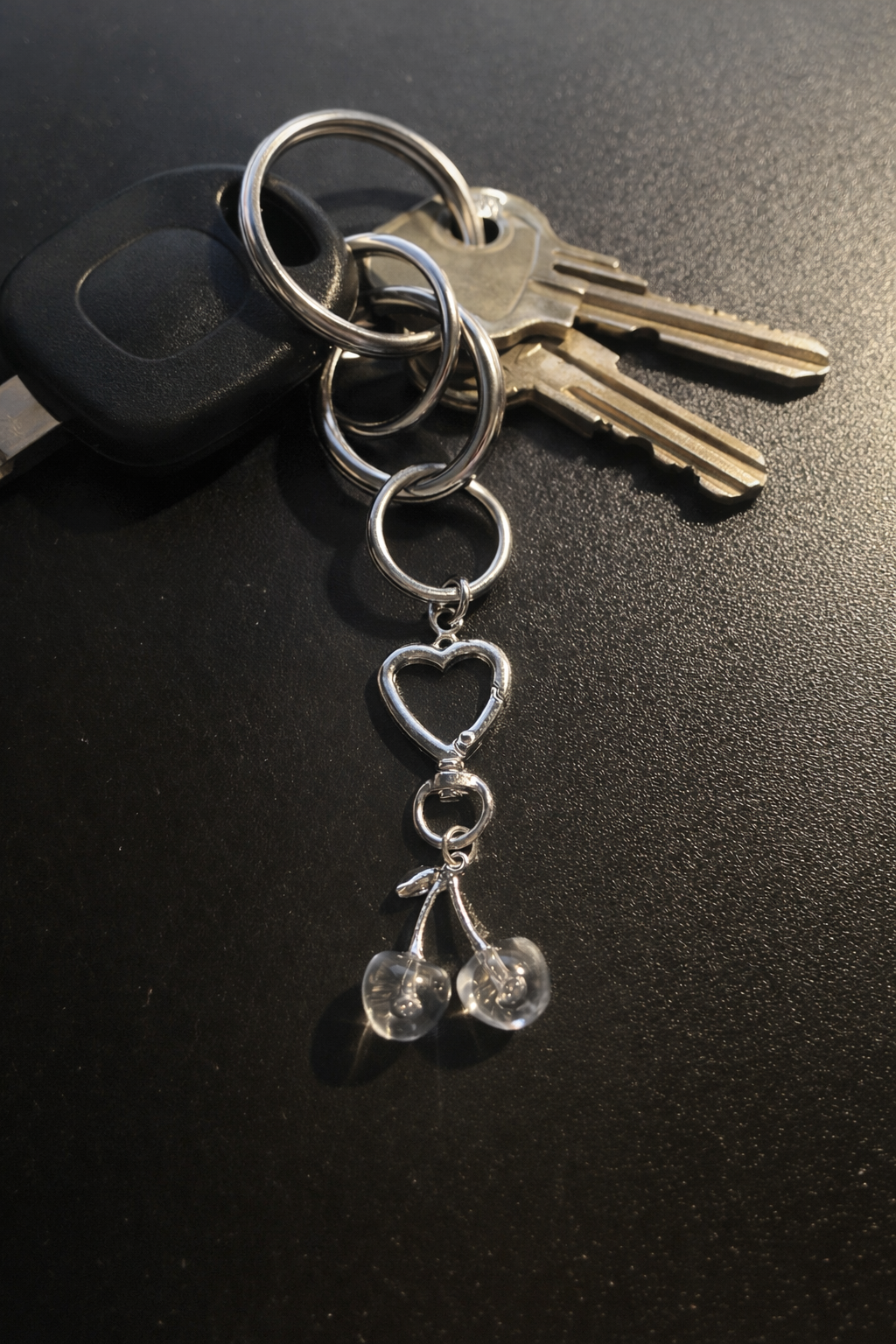 Sweet Cherry Keychain-Multiple Colors