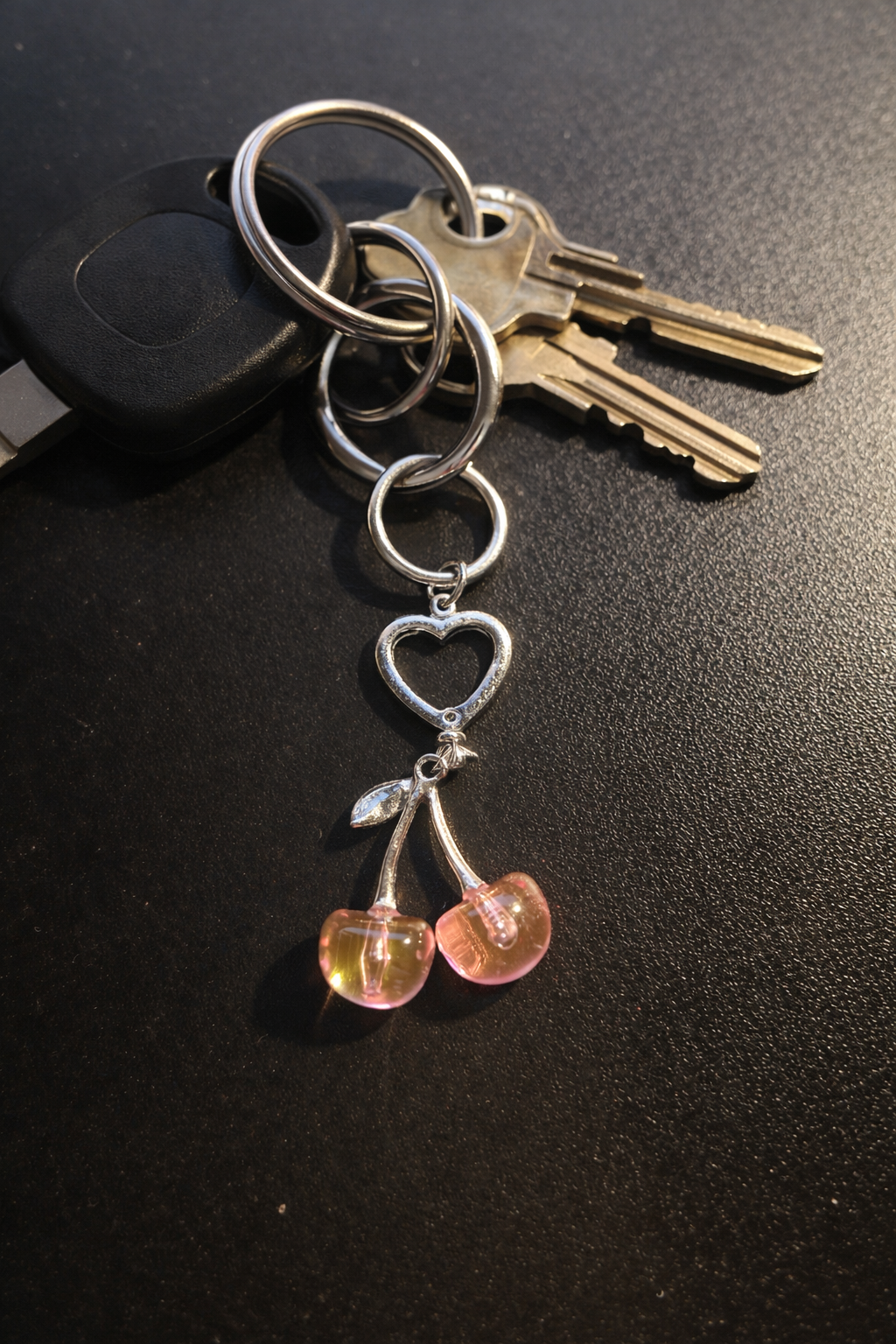 Sweet Cherry Keychain-Multiple Colors