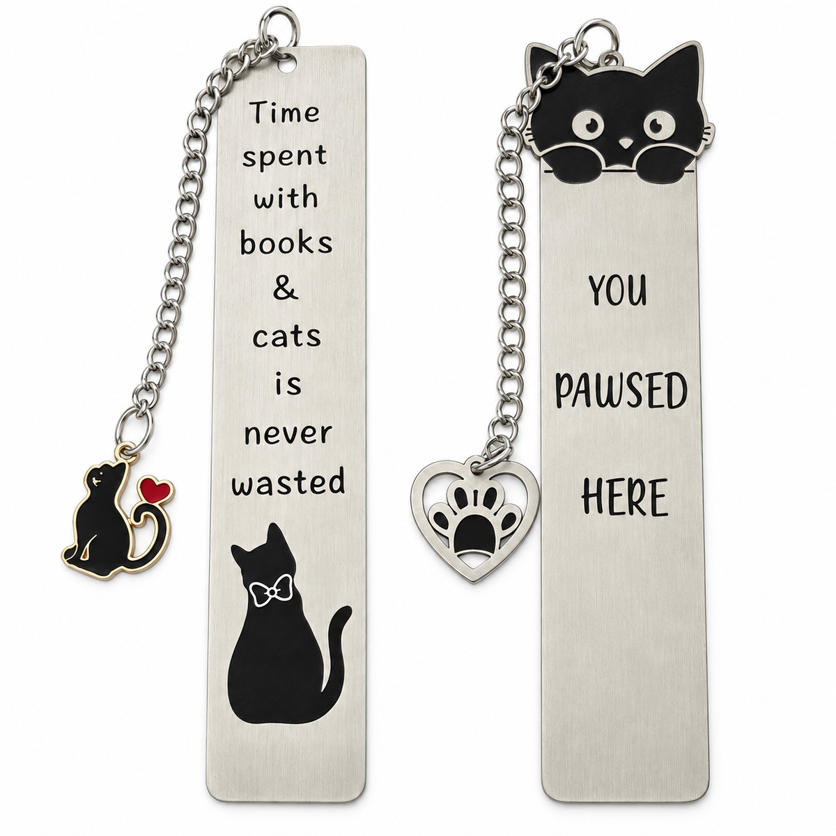 Paws & Pages Metal Bookmark Collection
