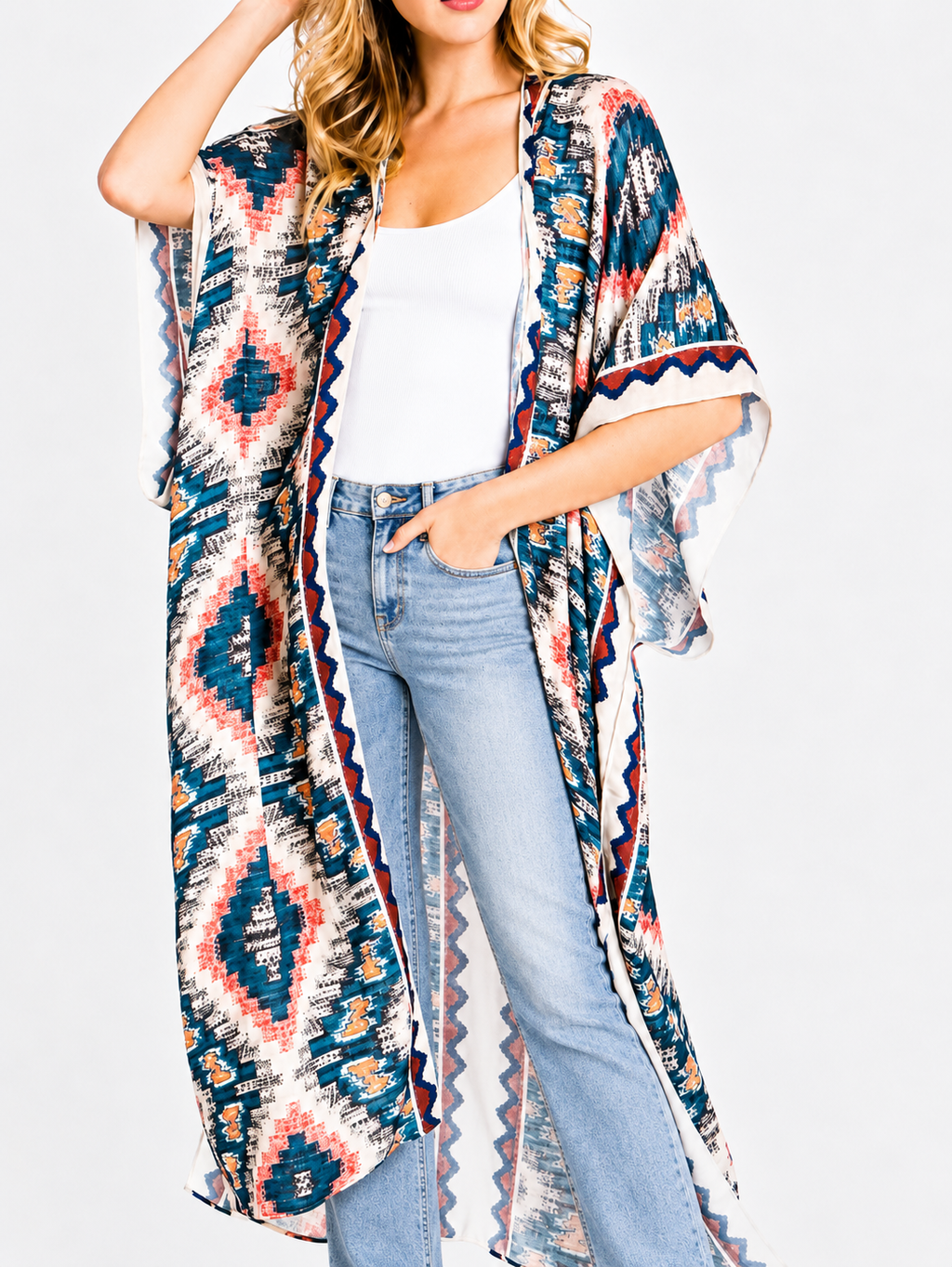 Desert Sands Long Kimono