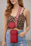 Crossbody Phone Bag with Coin Pouch-hands Free Purse For Women-Multiple Color Options