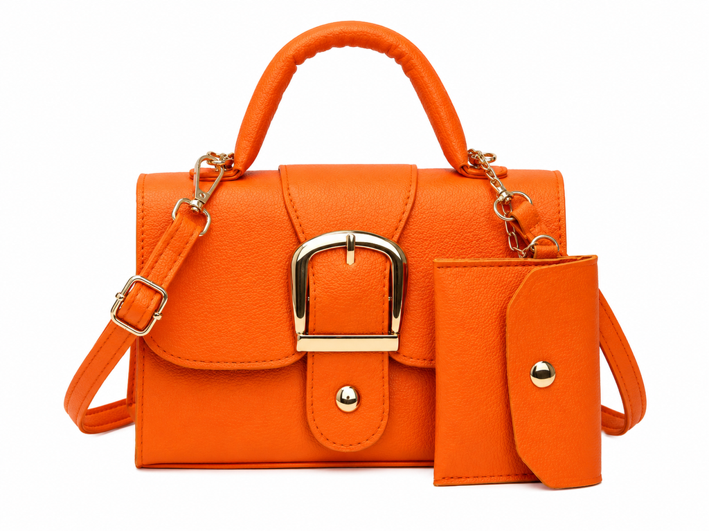 Mini Buckle Crossbody Purse Collection-Multiple Color Choices
