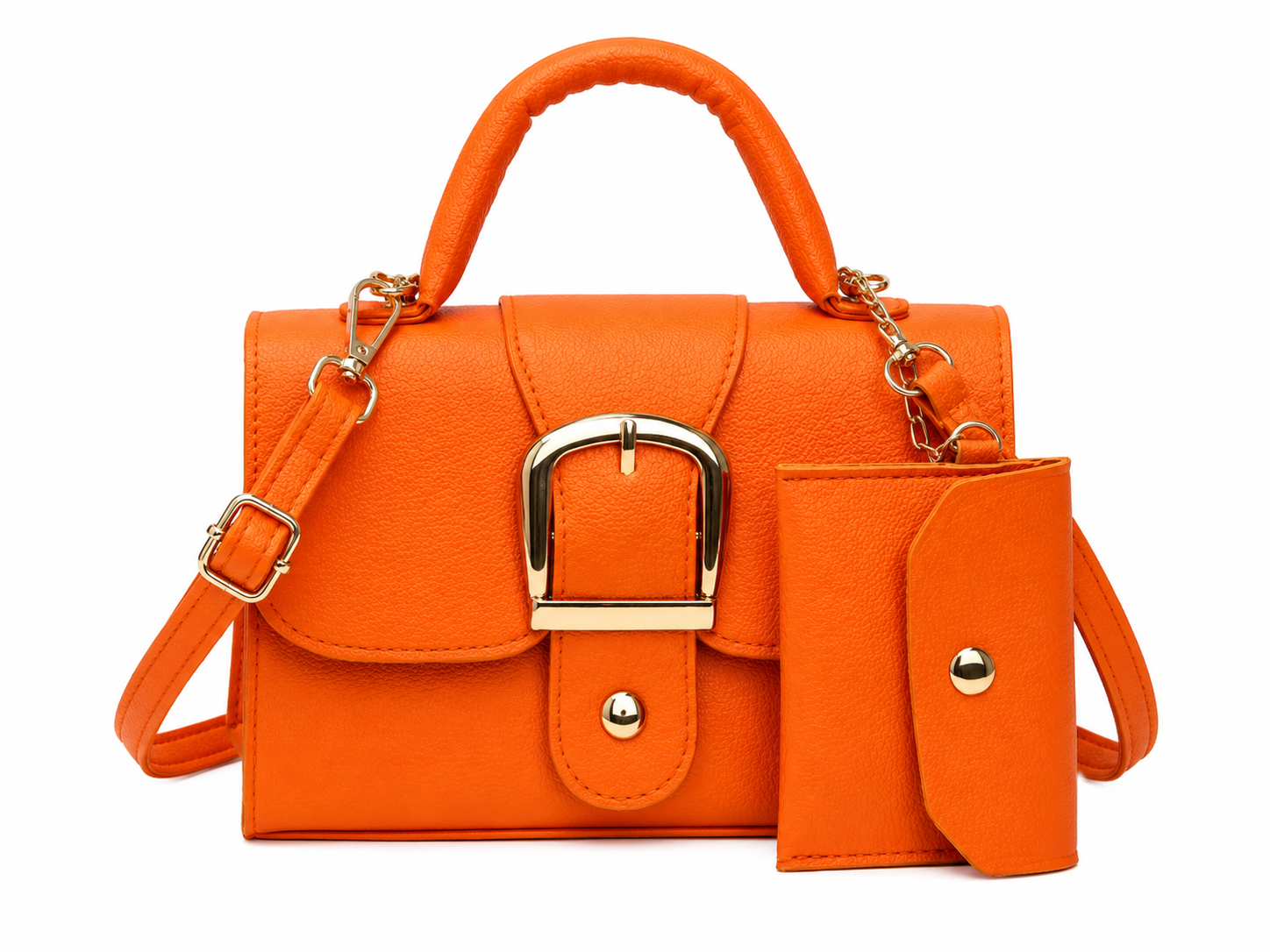 Mini Buckle Crossbody Purse Collection-Multiple Color Choices