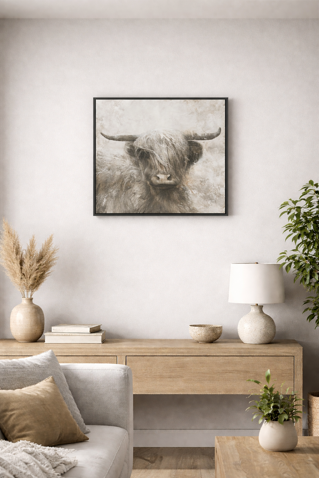 Highland Cow Print