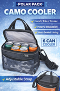 Camo Front Lunch Tote