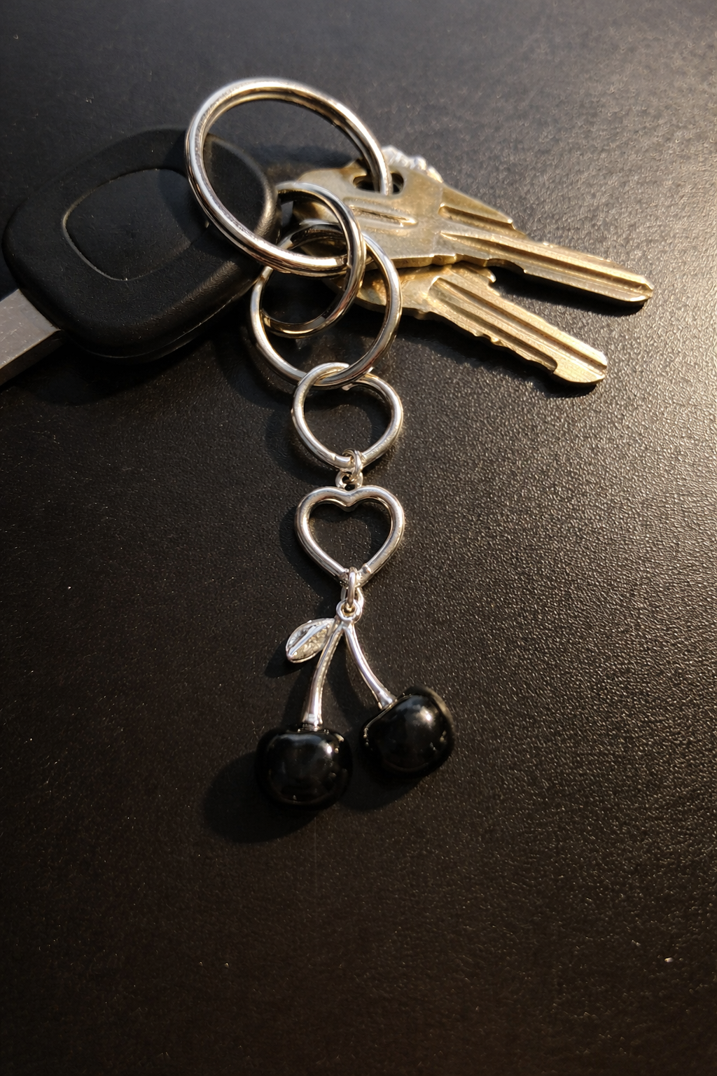 Sweet Cherry Keychain-Multiple Colors