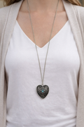 Celtic Heart Glow Necklace