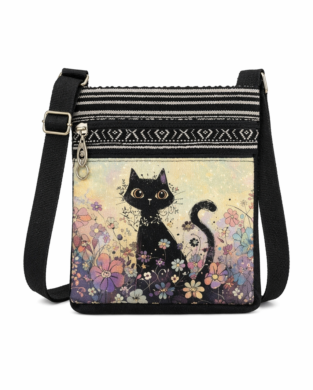 Spring Cat Crossbody